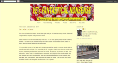 Desktop Screenshot of fantasticalnonsense.com